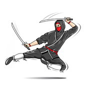 Ninja Warrior Sketch After
