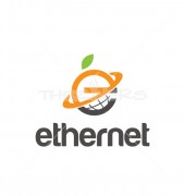 Ethernet Line Creative Logo Template