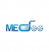 Movie Production Dancing Media Logo Template
