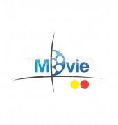 Movie Reel Production Logo Template