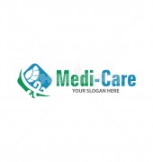 Medical Organization Abstract Solution Logo Template