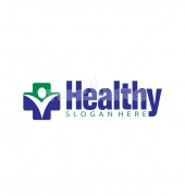 Medical Support Elegant Healthcare Solutions Logo Design