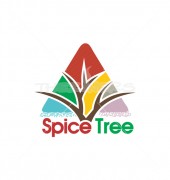 Tree Abstract Colourful Triangle Logo Template