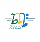 Broadcast Sound Abstract Logo Template