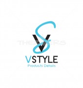 Style Letter VS Vector Logo Template