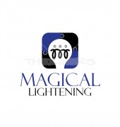 Magical Lightening Entertainment Logo Template