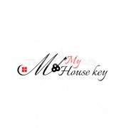 House Key Affordable Housing Logo Design
