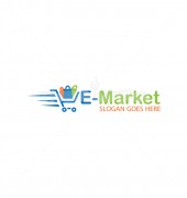 E Market Creation Logo Template