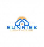 Solar Light Property solutions Logo Template