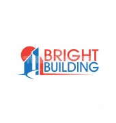 Bright Building Abstract Logo Outline