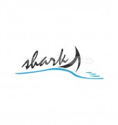 Black Dolphin Logo Template 