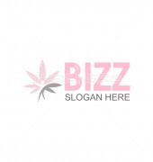 Pink  Flower Logo Template