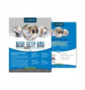 Attractive Business Team Flyer Front Back Template