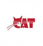 The Red Cat Premade Logo Design