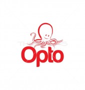 Opto Restaurant Food Cafe Shop Logo Template
