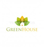 Green House Company Premade Logo Design