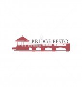 Bridge Retro Premade Logo Vector