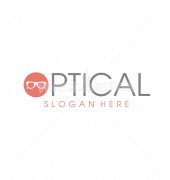 Eye Glasses Product Logo Template