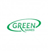 Clever Green Oval Logo Template