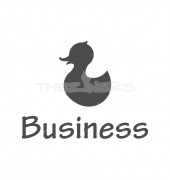 Baby Duck Kids Education Premade Logo Design