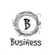 B Letter Logo Template