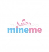 Cute Name Elegant Children Logo Template
