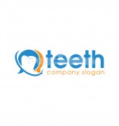 Dental Heart Premade Medical Solutions Logo Design