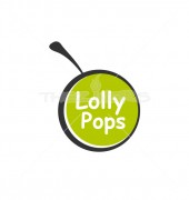 Lime Food Cafe Shop Logo Template