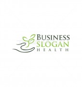 Natural Leaf Plant Elegant Healthcare Solutions Logo Design
