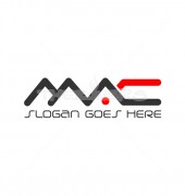 MAC Letter Mountain Logo Template