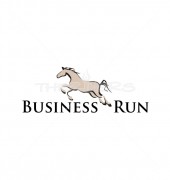 Running Horse Premade Logo Design