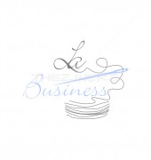 Needle and Thread Premade Product Logo Design