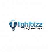 Light Bulb Premade Creative Product Logo Symbol