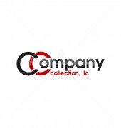 CC Company Typography Logo Template