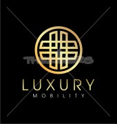 Luxury Loop Icon Logo Vector
