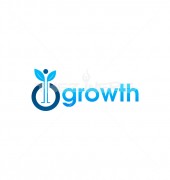 O Letter Growth Logo Template