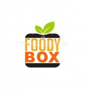 Abstract Food Box Logo Template