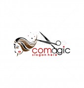 Comagic Hair Specialist Logo Template