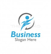 Fitness Health Premade Sports Logo Vector