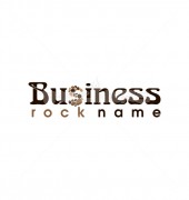 Rock Cleaning Elegant Services Logo Template