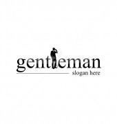 Gentleman Elite Musical Logo Template