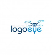 Drone Eye Premade Security Solutions Logo Design