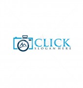 Photo Click Photography Logo Template