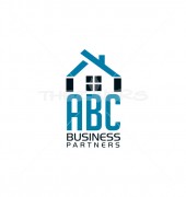 Residential Property Affordable Housing Logo Design