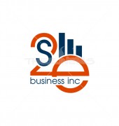 SE Letter Design Accounts Solutions Logo Template