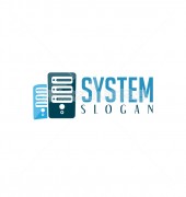 Data Sytem Premade Creative Product Logo Symbol