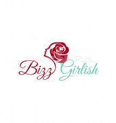 Girlish Attractive Floral Logo Template