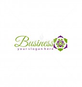 Flower Business Premade Floral Logo Design