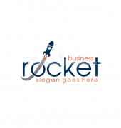 Rocket Premade Product Logo Design