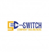 SD Electric Switch Artifacts Premade Logo Symbol